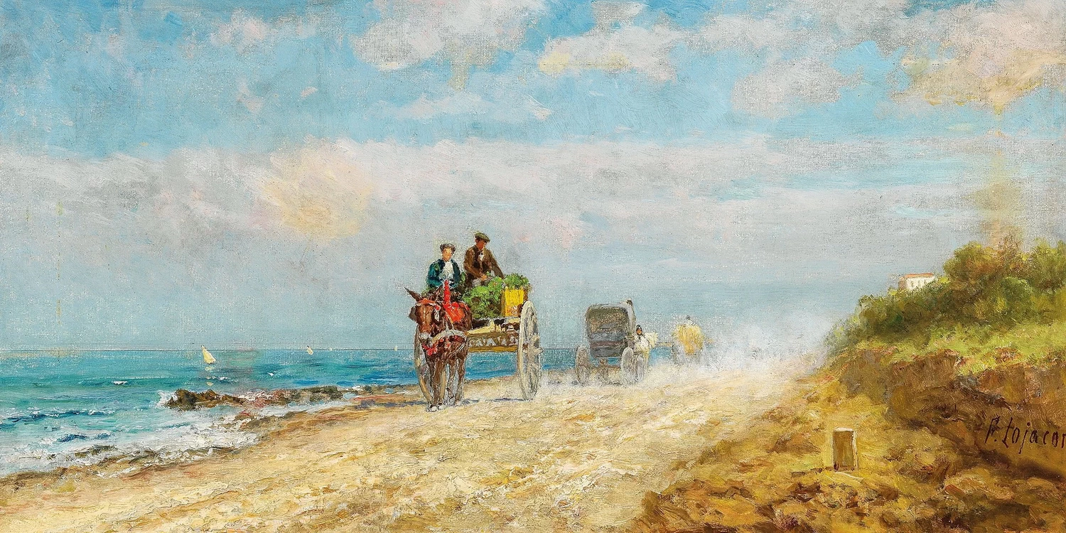 Carretti sulla via di Romagnolo